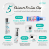 5 steps skincare routine acne series